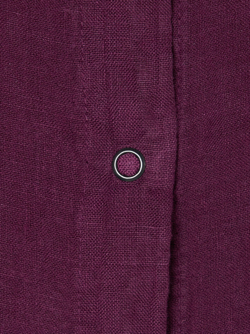 Lavender washed Linen ブラウス