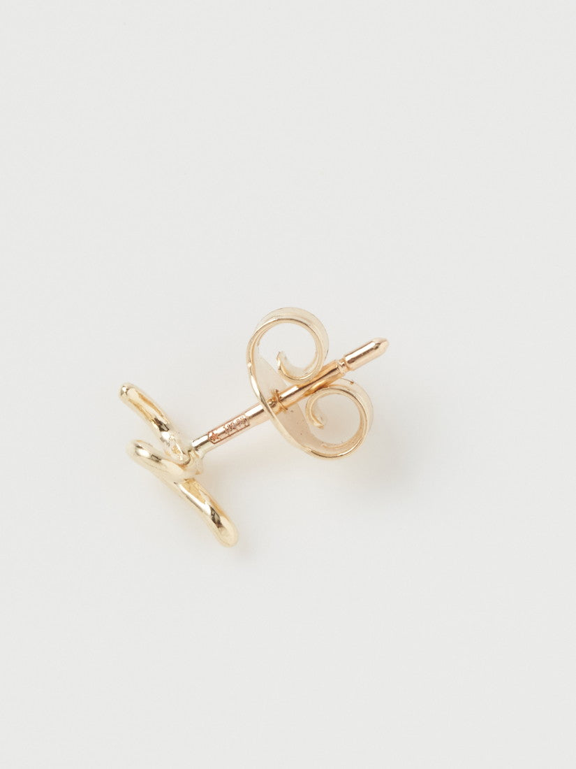 ピアス MINI LOOP SINGLE PIERCE IN GOLD(片耳用)