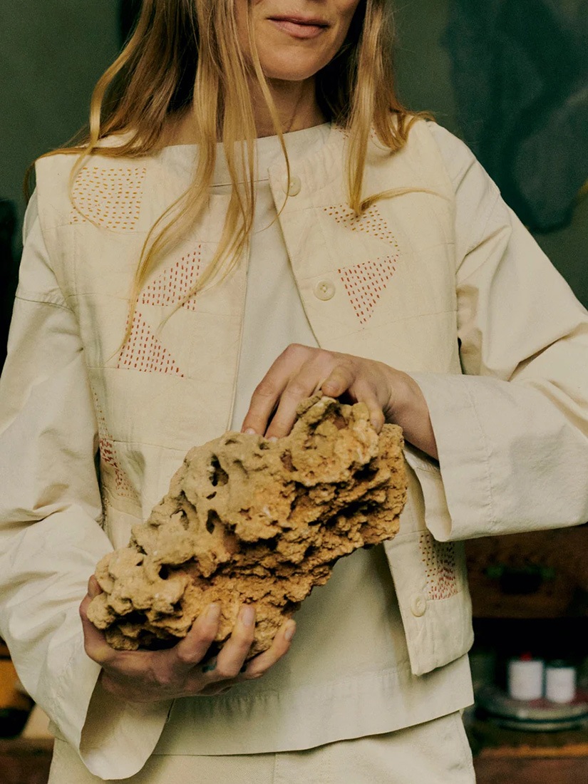TOAST》Patchwork Kantha Stitch ベスト（ベスト）｜H.P.FRANCE公式サイト