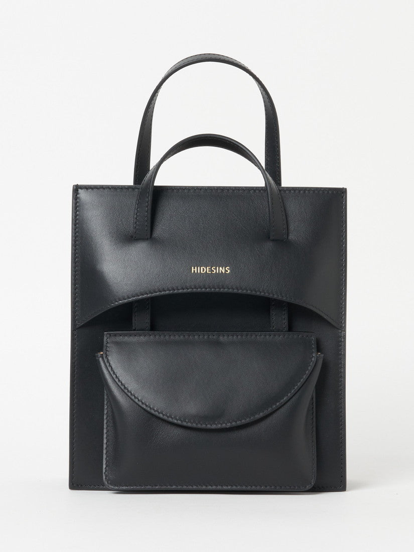 HIDESINS》FLAP J レザー ハンドバッグ（バッグその他）｜H.P.FRANCE