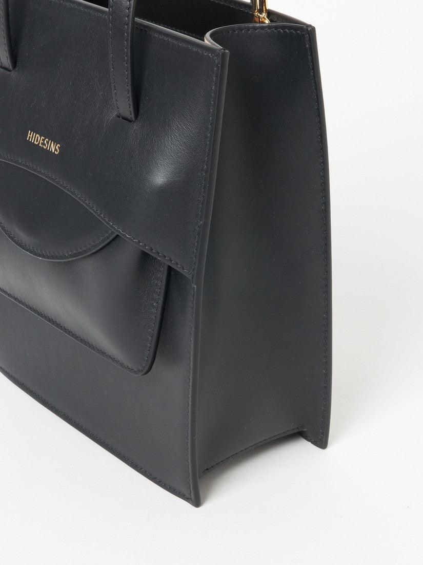 HIDESINS》FLAP J レザー ハンドバッグ（バッグその他）｜H.P.FRANCE
