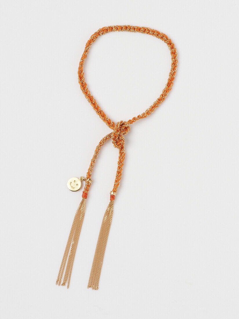 CAROLINA BUCCI ミサンガブレスレット18K Friendship Lucky Bracelet with Friendship Charm | Carolina Bucci