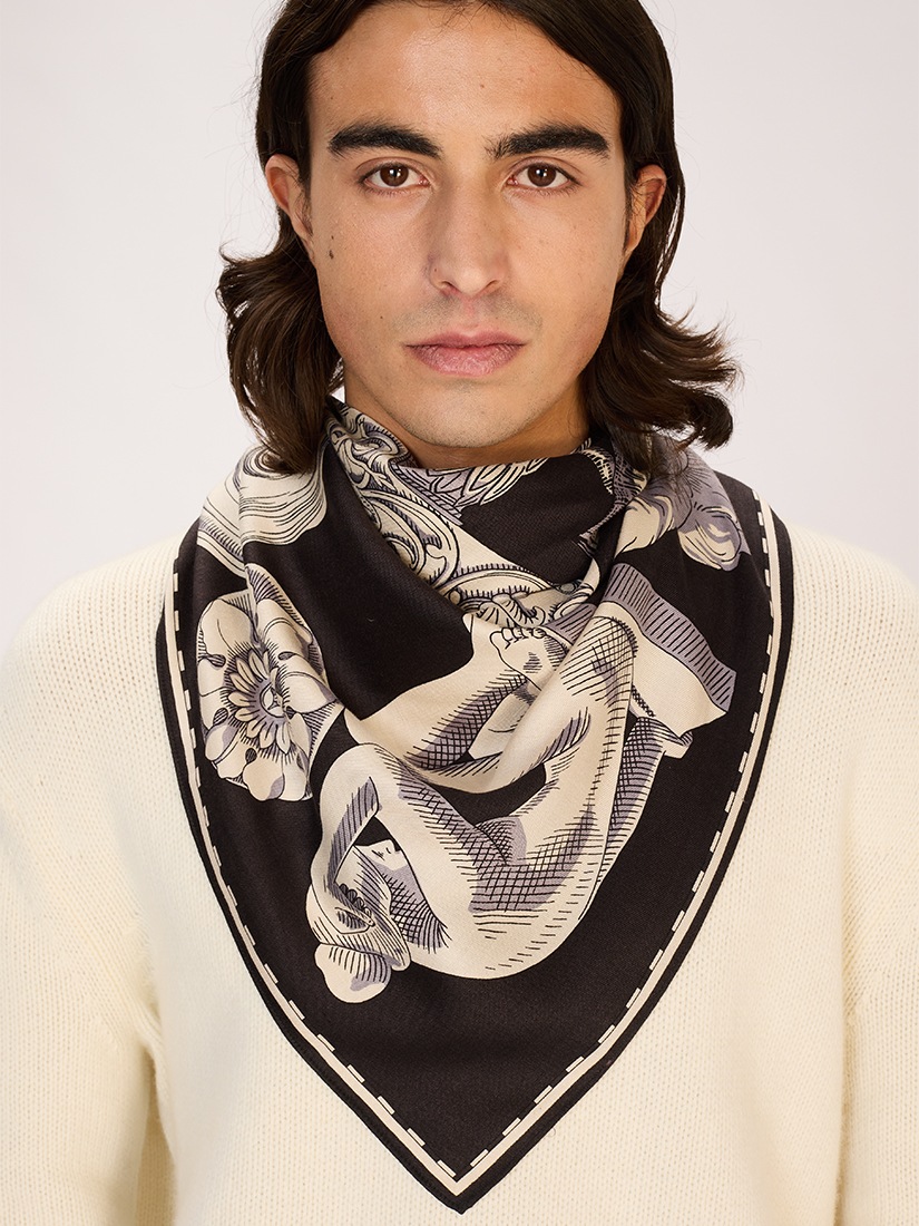 INOUI EDITIONS for the Louvre｜ARCHIVES スカーフ 130 x 130