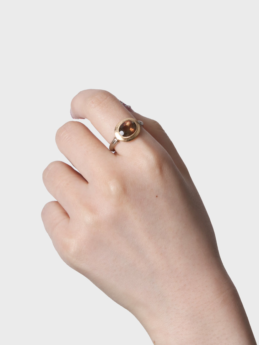 一点もの】 《Studio SOIL》 リング アンダリュサイト（リング