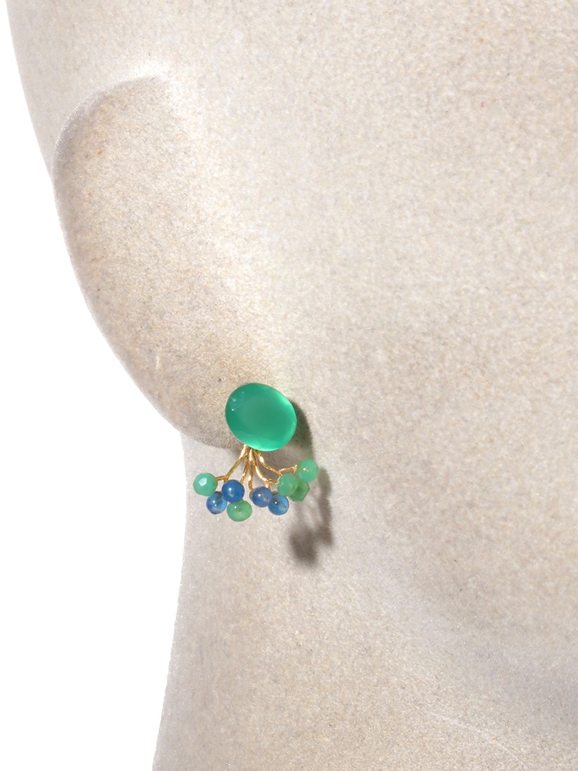 GemstoneFairyピアス グリーンアゲート（ピアス）｜H.P.FRANCE公式サイト