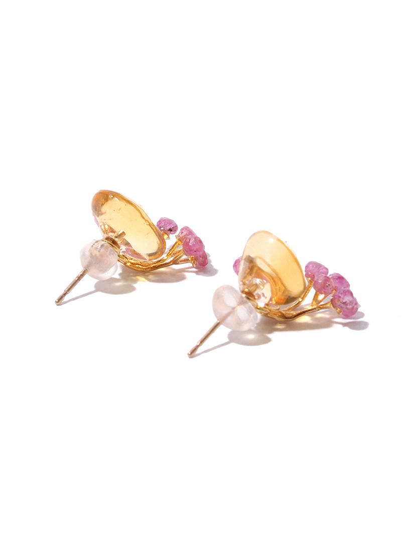 GemstoneFairyピアス シトリン（イヤリング）｜H.P.FRANCE公式サイト