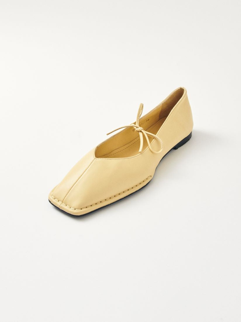 Sway Vanilla Leather Ballet Flats（シューズ）｜H.P.FRANCE