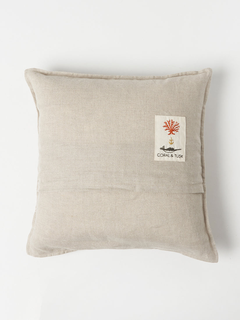 Holiday｜ポケットクッションカバー 30x30 Winter Foxes（クッション