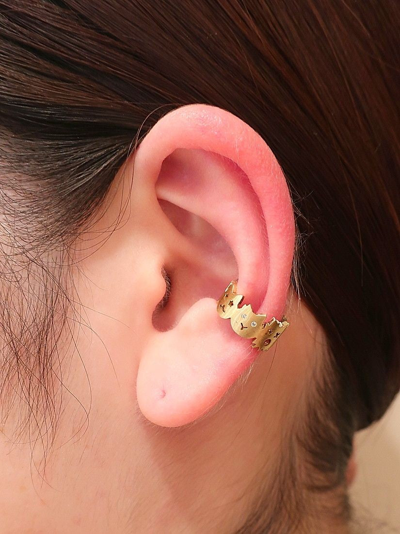 ぐるっとネコ イヤーカフ（片耳用）（イヤカフ）｜H.P.FRANCE公式サイト