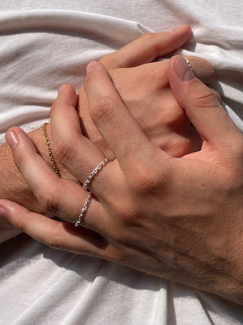 リング Chain ring silver（リング）｜H.P.FRANCE公式サイト