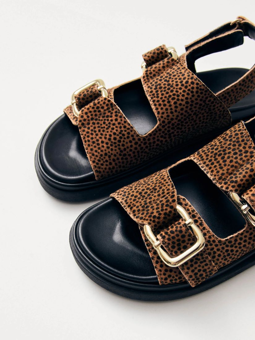 Harper Soft Tan Leather Sandals