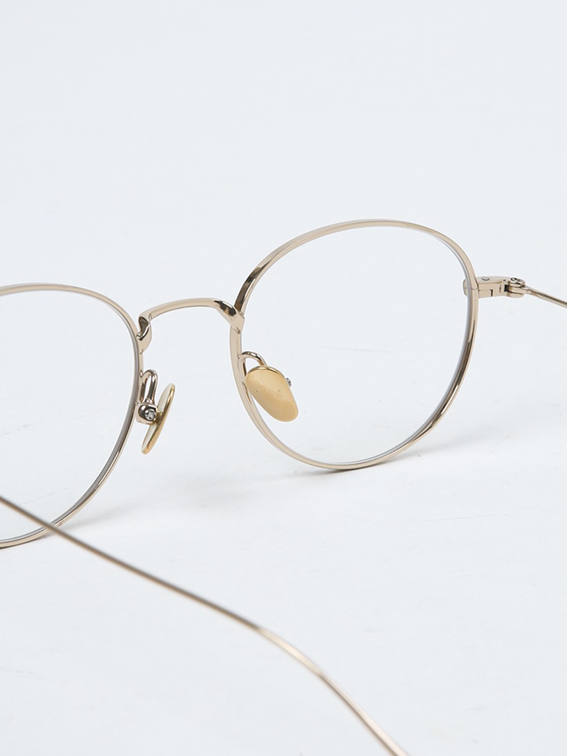 H-M02 メタルフレーム クリアレンズ サングラス（メガネ）｜H.P.FRANCE