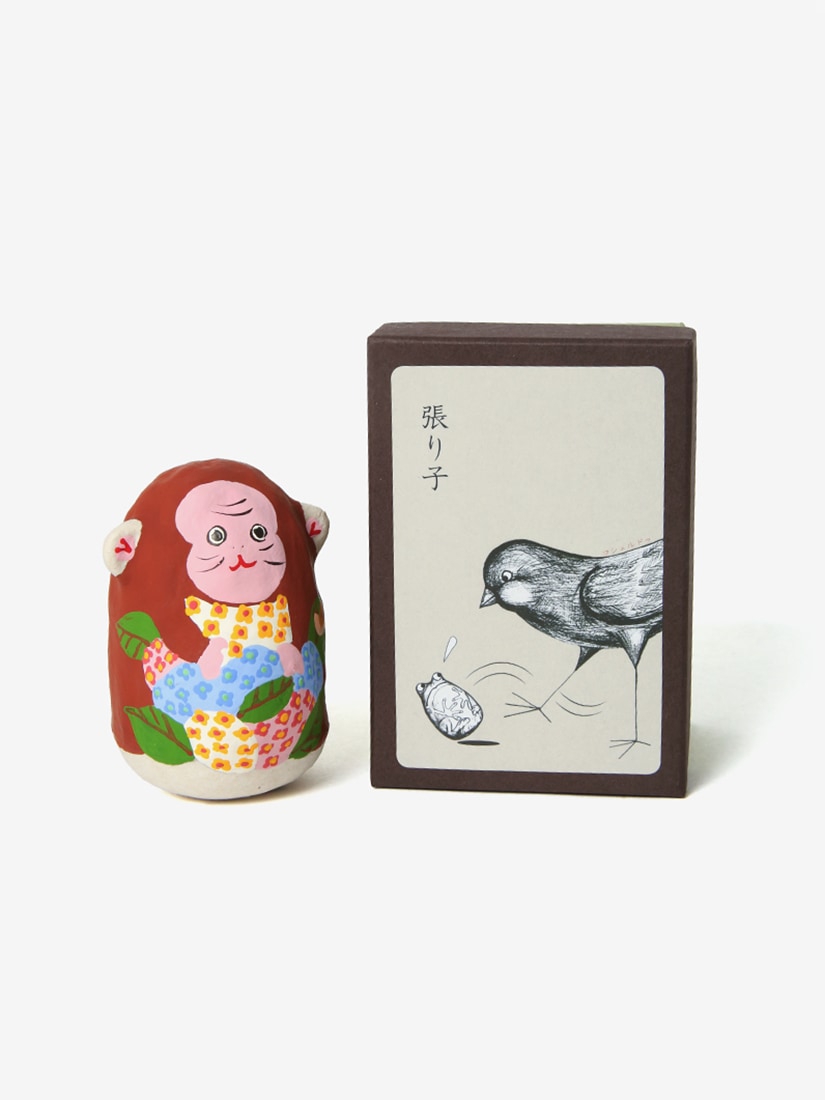 コシェルドゥ》起き上がり人形 紫陽花 サル（オブジェ）｜H.P.FRANCE