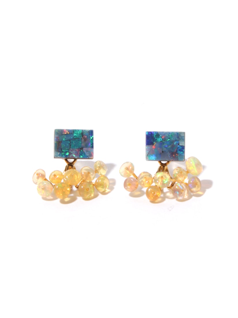 GemstoneFairyピアス モザイクオパール（ピアス）｜H.P.FRANCE公式サイト