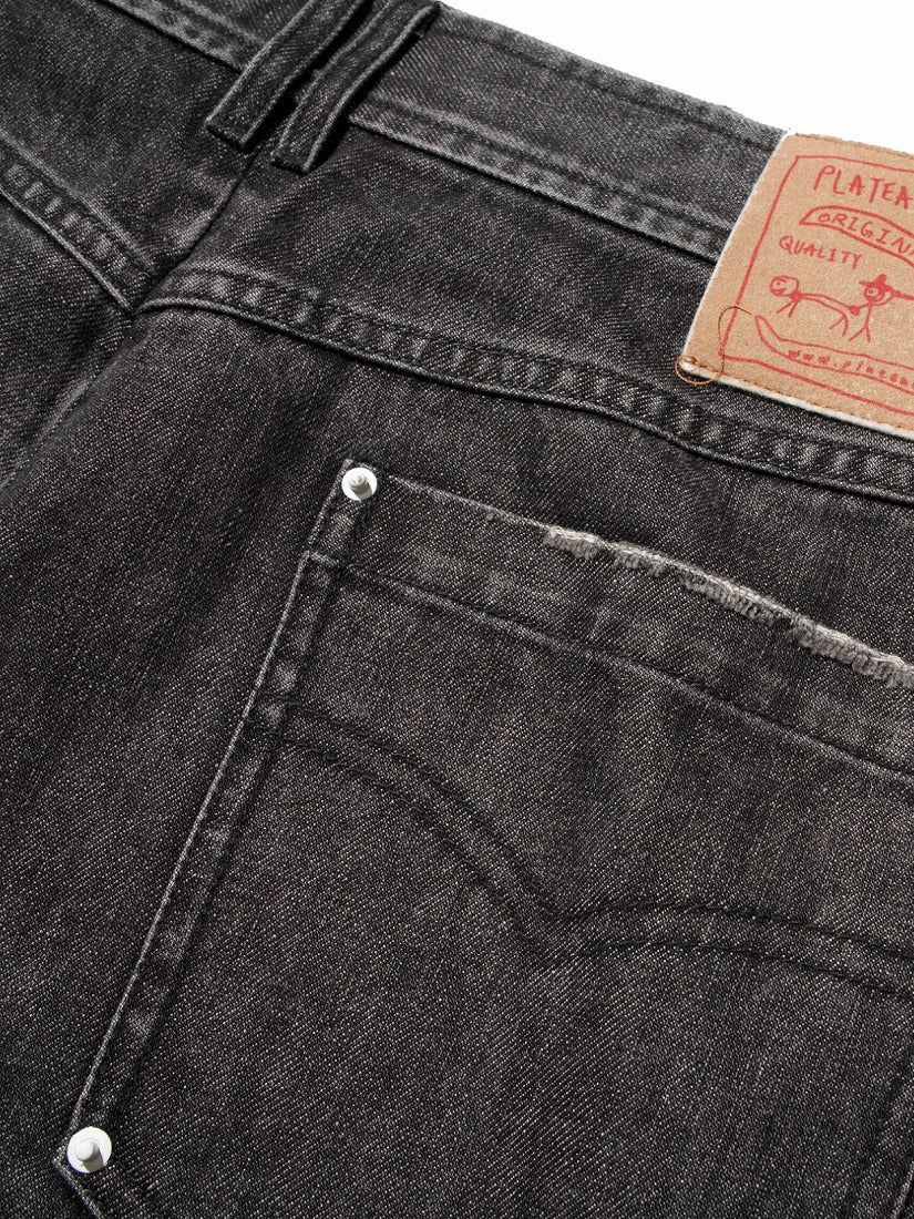 《PLATEAU STUDIO》Rivet spliced デニム