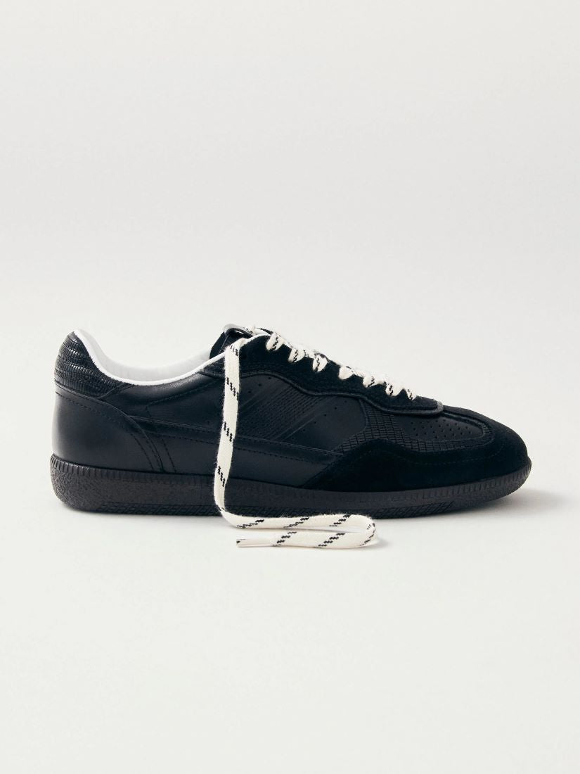 Rife Indo Black Leather Sneakers