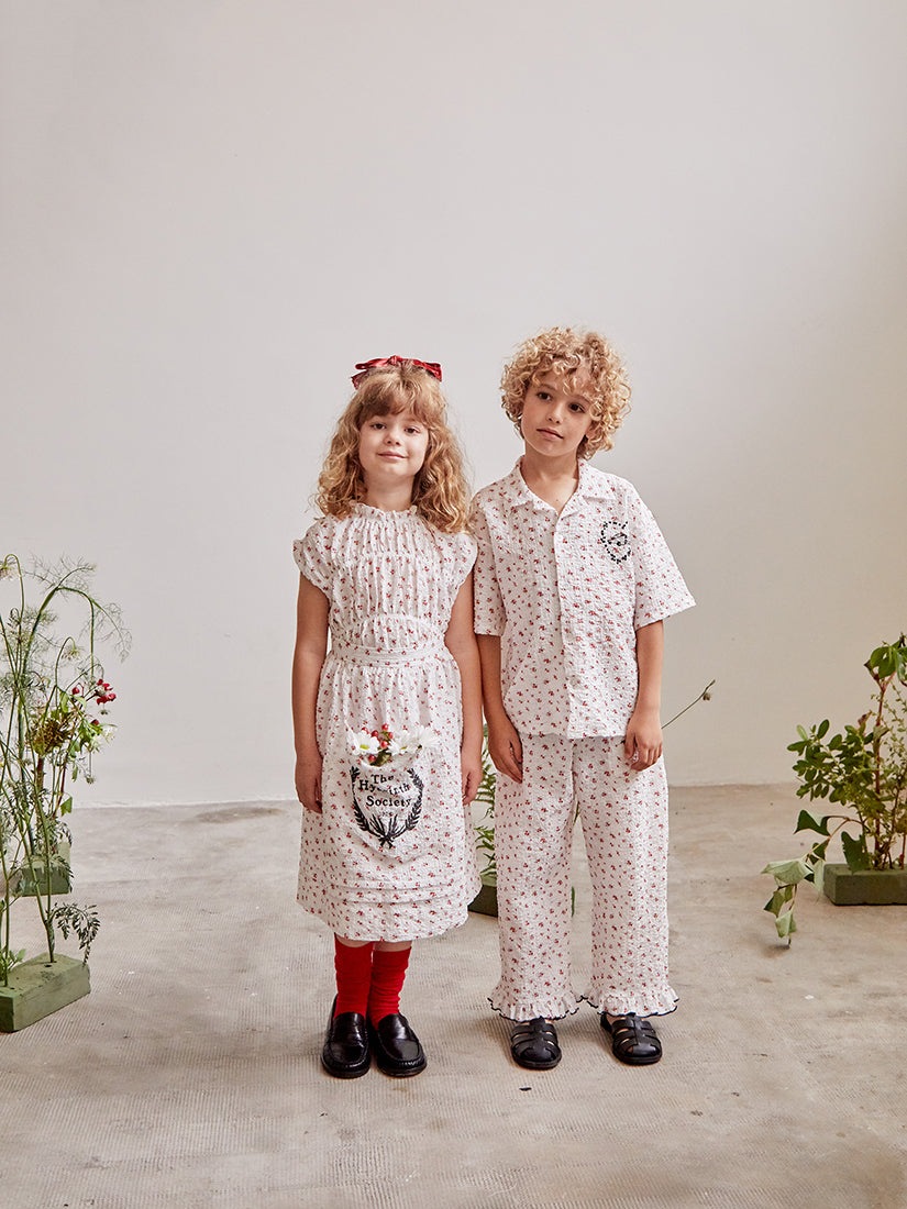 キッズ】《TOM&BOY》フラワープリント シャツ（子供服）｜H.P.FRANCE