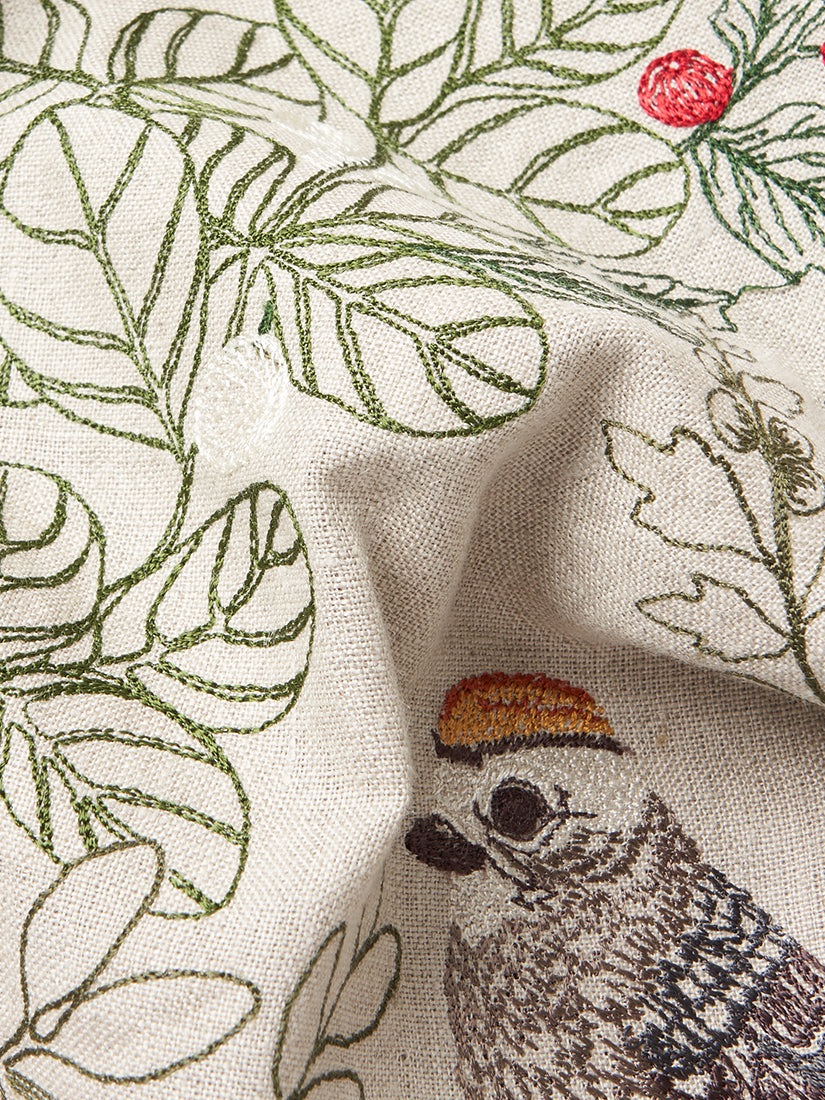 Holiday｜クッションカバー 50x50 Winter birds（クッション）｜H.P.
