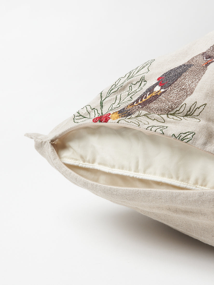 Holiday｜クッションカバー 50x50  Winter birds