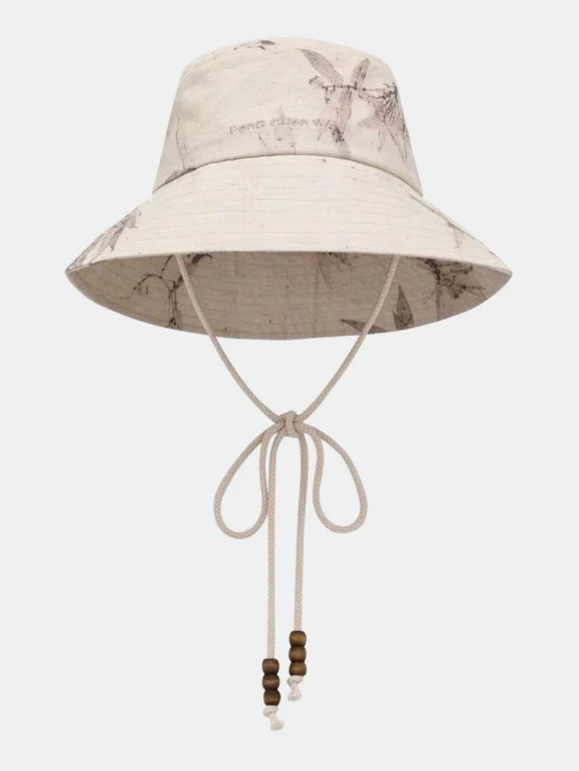 Feng Chen Wang》BAMBOO BOTANICAL DYED ハット（ハット）｜H.P.FRANCE