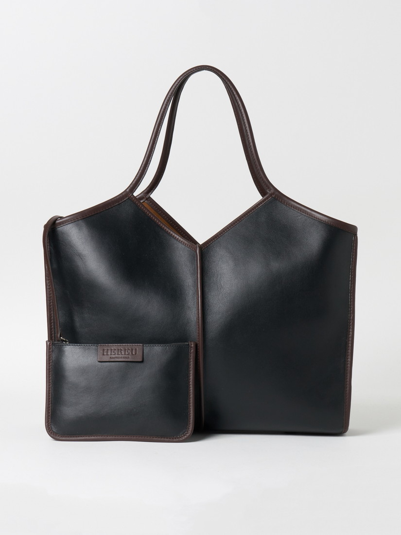 HEREU》Calella Squared Medium Leather（ハンドバッグ）｜H.P.FRANCE