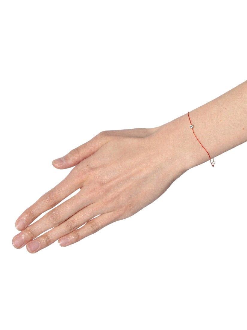 Redline PURE ブレスレット ROUGE Redline Jewerly - Pure - String Bracelet For Women with 0.10ct