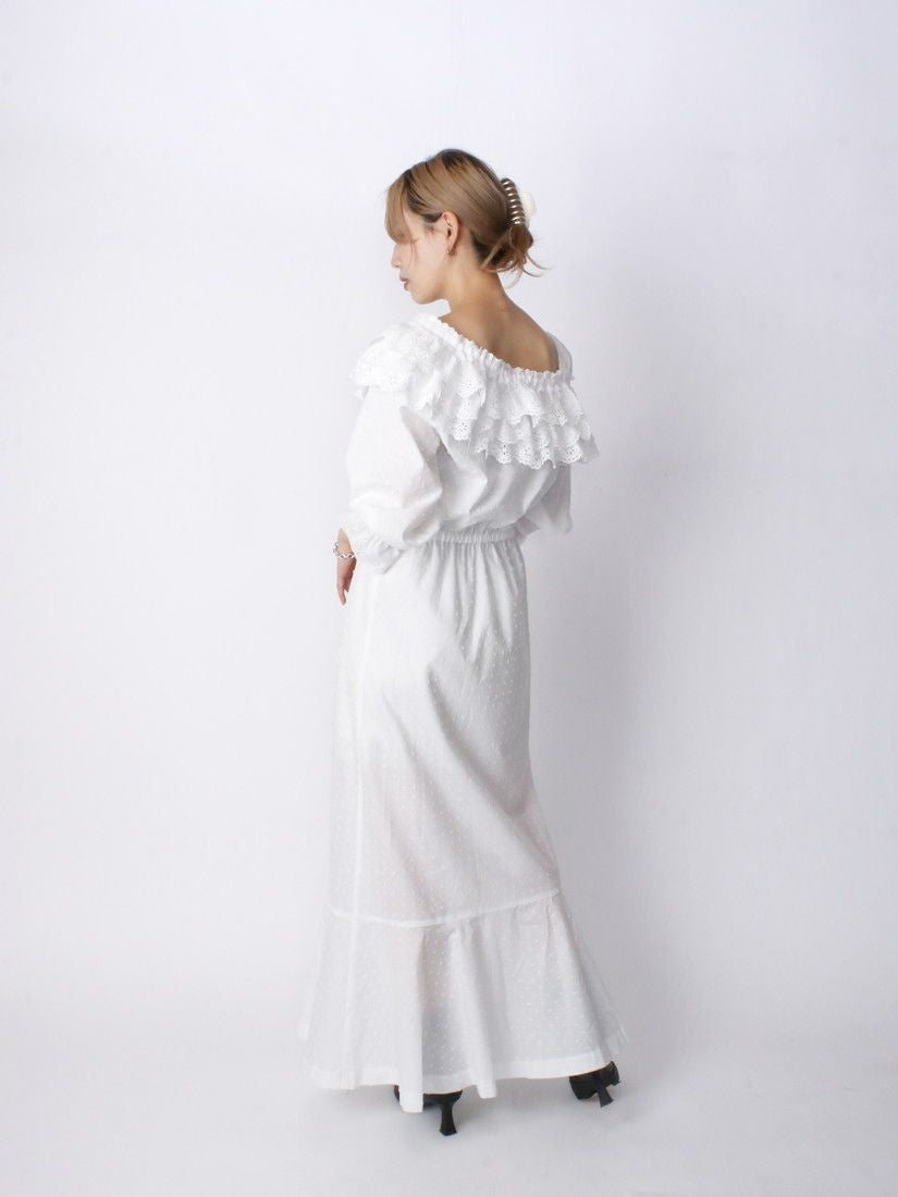 定番のお歳暮＆冬ギフト Verybrain》Sash Dress（ワンピース）｜H.P.FRANCE公式サイト Ruffle ワンピース