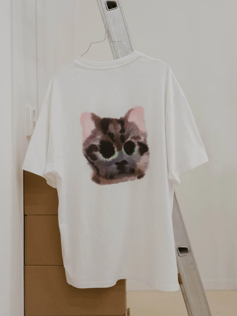 限定商品】Wild Animalls×Déclic 別注Tシャツ MEMORY（Cat）（Tシャツ