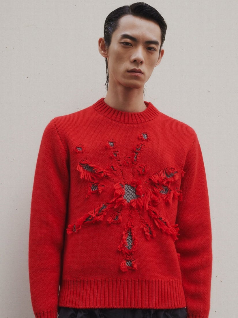 PONDER.ER ニットセーター PONDER.ER》HOLO KNITTED セーター（セーター）｜H.P.FRANCE公式