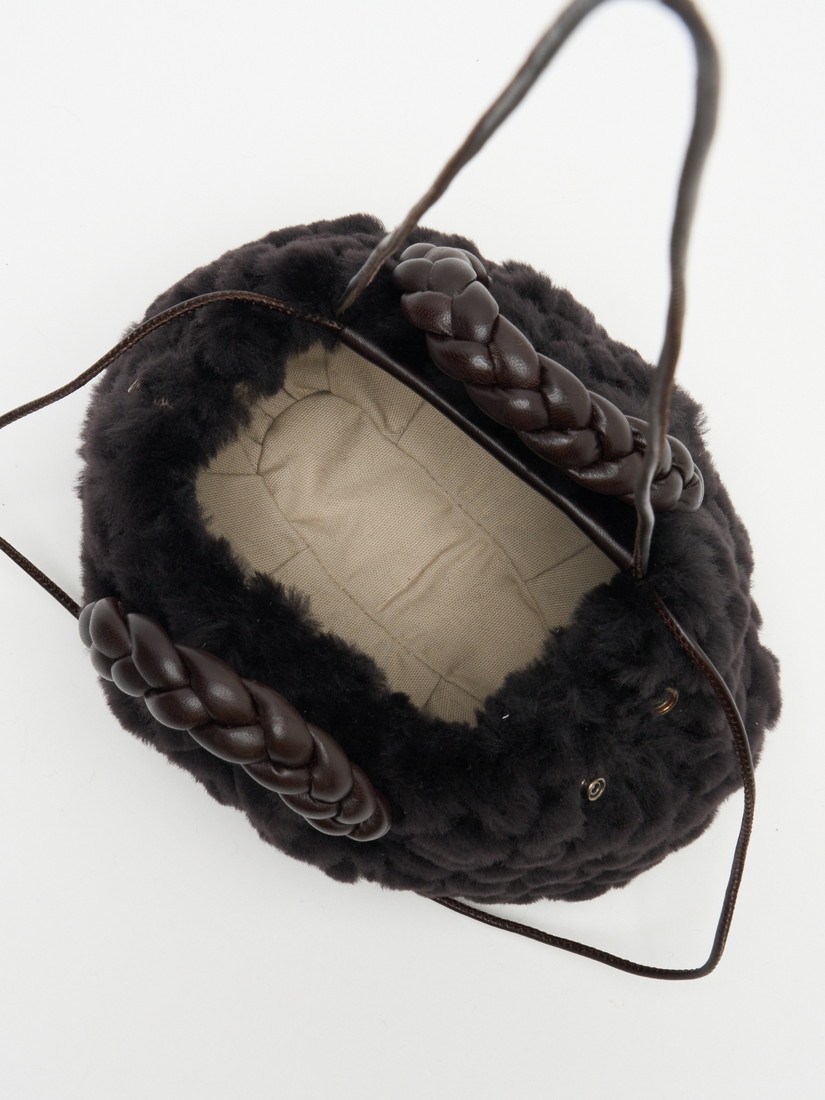HEREU》Bombon Quilted Shearing（ハンドバッグ）｜H.P.FRANCE公式サイト