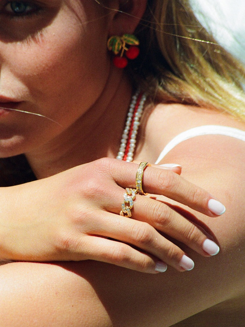 Crystal Haze Jewelry》Mexican chain リング（リング）｜H.P.FRANCE