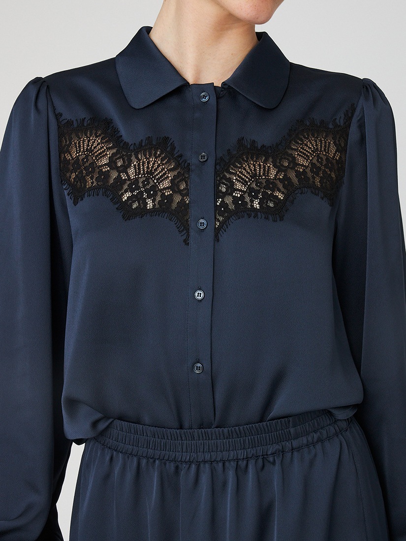 STELLA NOVA》Delicate Lace シャツ（シャツ）｜H.P.FRANCE公式サイト