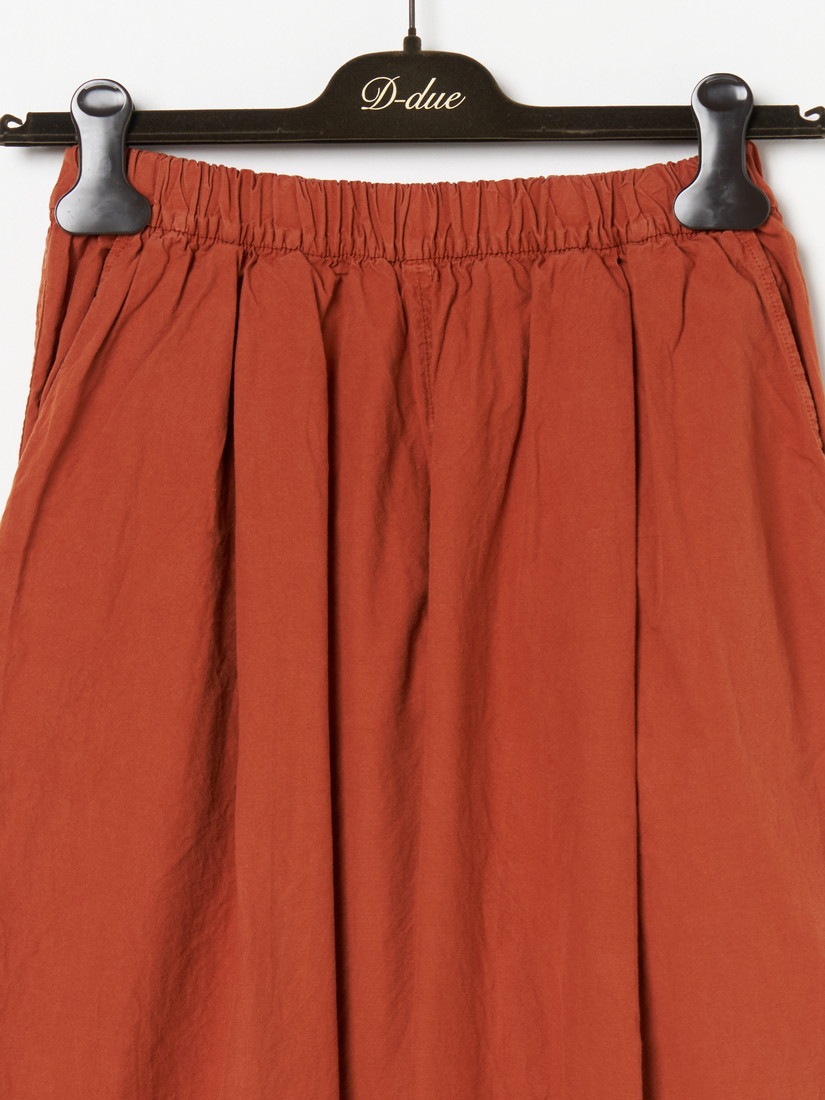 BASIC COTTON WIDE TUCKED パンツ（パンツ）｜H.P.FRANCE公式サイト