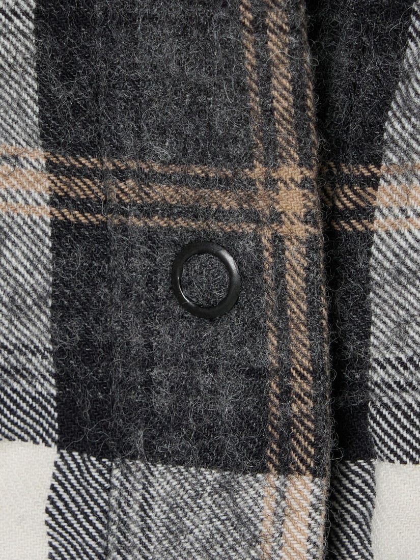 TEXTURED CHECK ONE-PIECE（ワンピース）｜H.P.FRANCE公式サイト