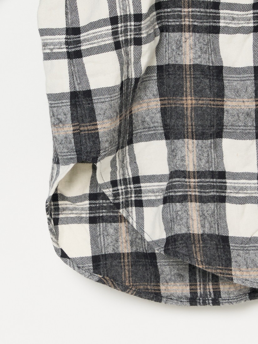 TEXTURED CHECK ONE-PIECE（ワンピース）｜H.P.FRANCE公式サイト