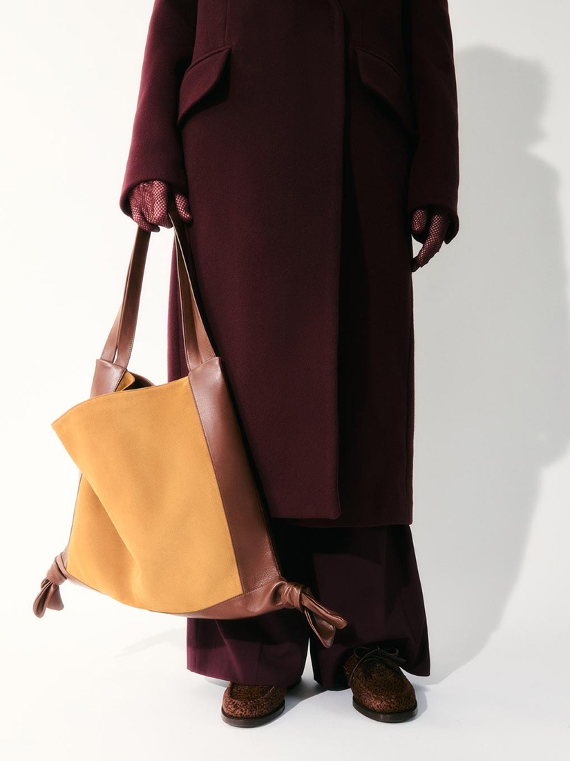 HEREUバッグ　ボルドー HEREU》Cador Suede（ハンドバッグ）｜H.P.FRANCE公式サイト