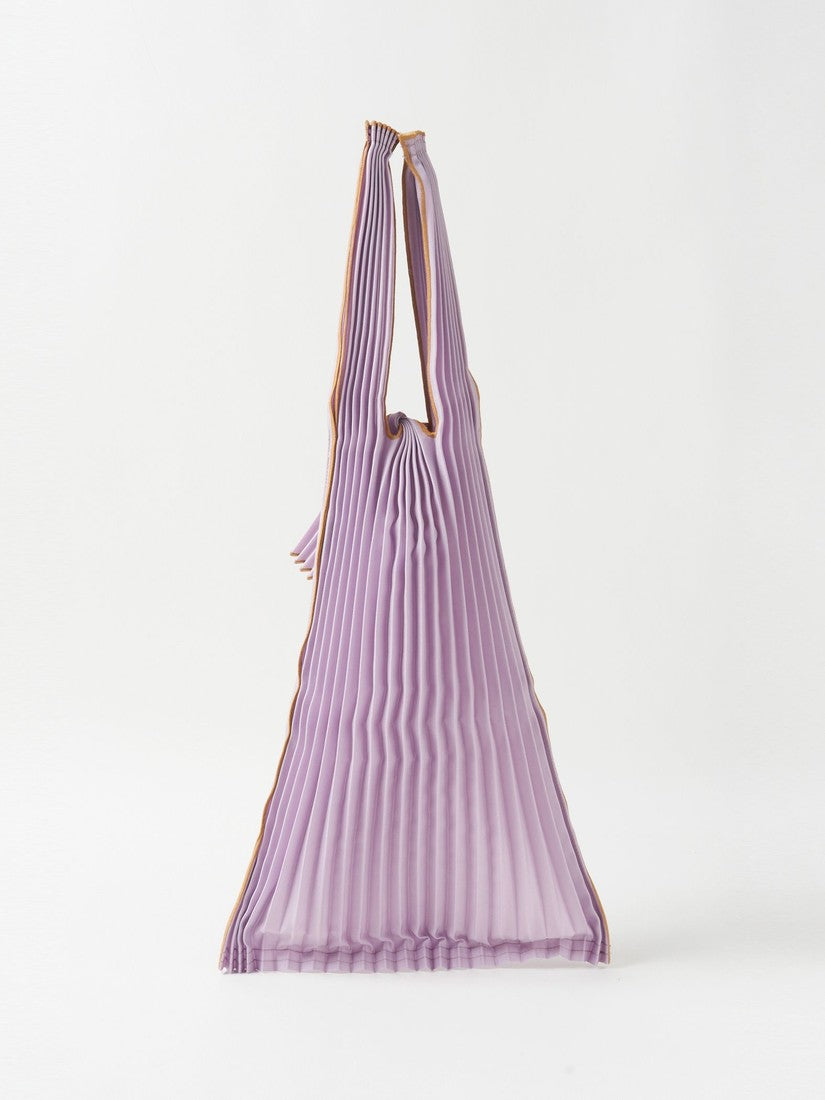 タテプリーツSバッグ 紅藤色（purple）（バッグその他）｜H.P.FRANCE