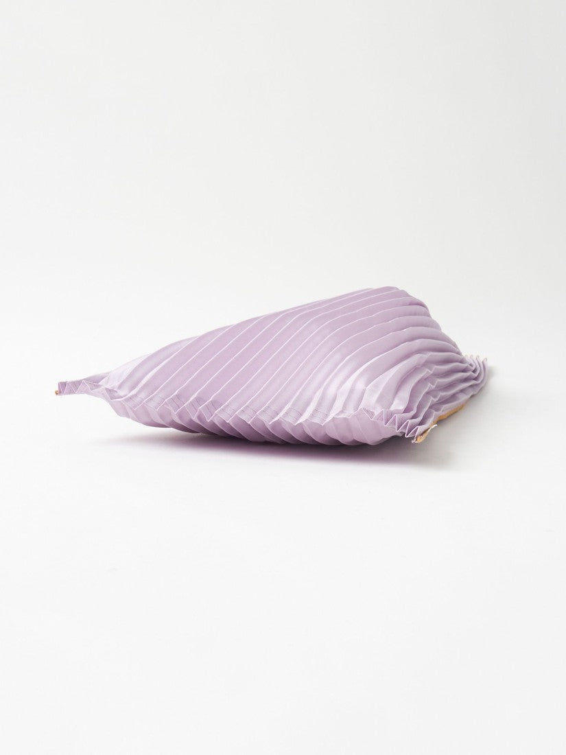 タテプリーツSバッグ 紅藤色（purple）（バッグその他）｜H.P.FRANCE