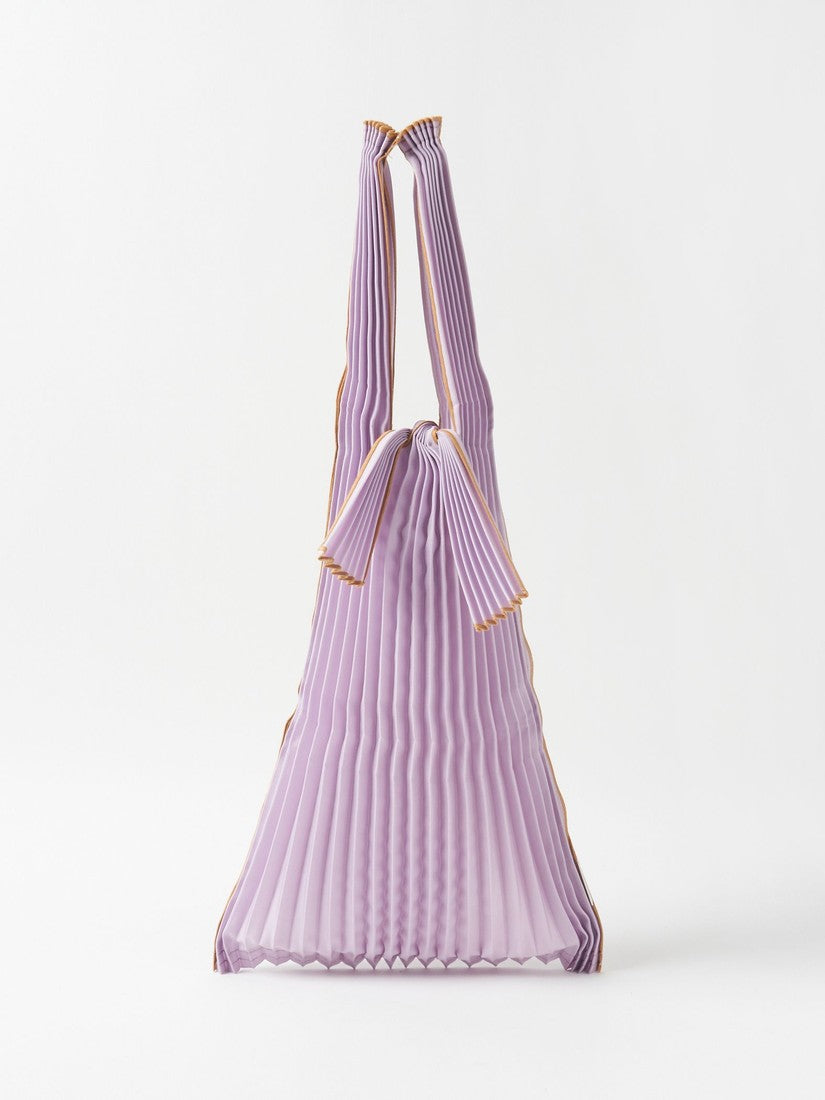 タテプリーツSバッグ 紅藤色（purple）（バッグその他）｜H.P.FRANCE