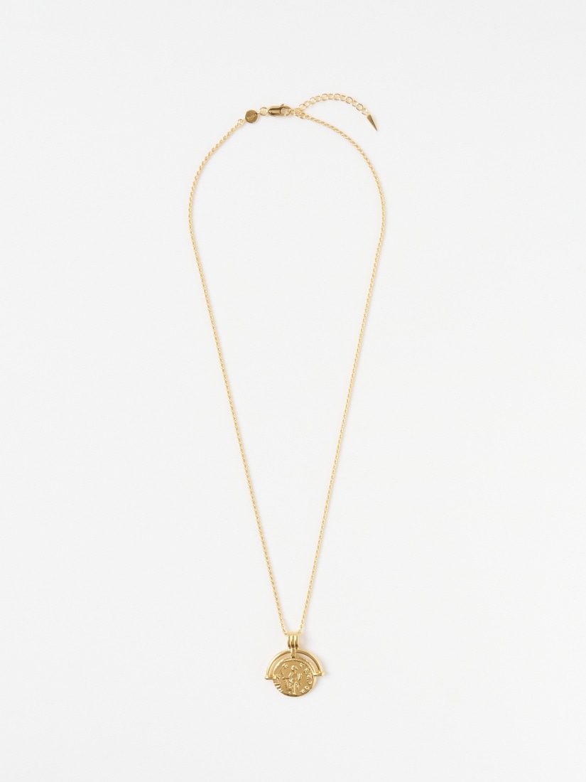 MISSOMA》LUCY WILLIAMS MEDIUMENGRAVABLE ROMAN ARC COIN ネックレス