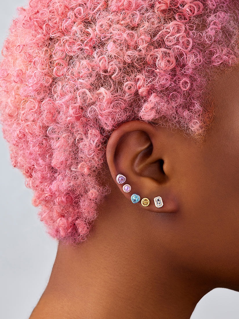 Mini heart Emerald ピアス(片耳用)（ピアス）｜H.P.FRANCE公式サイト