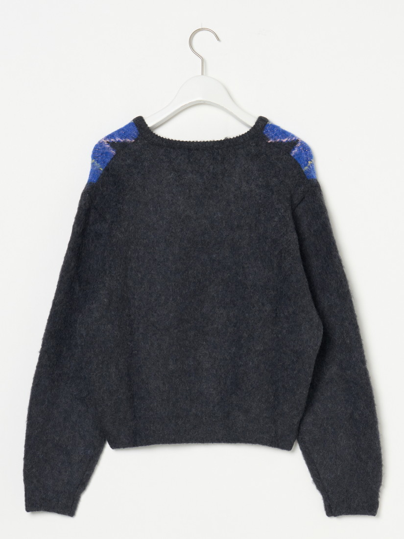 sienne》HEART ARGYLE KNIT ニット（セーター）｜H.P.FRANCE公式サイト