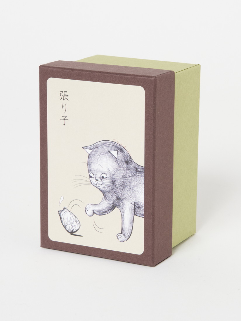 限定商品】《コシェルドゥ》起き上がり人形 だるま猫（オブジェ