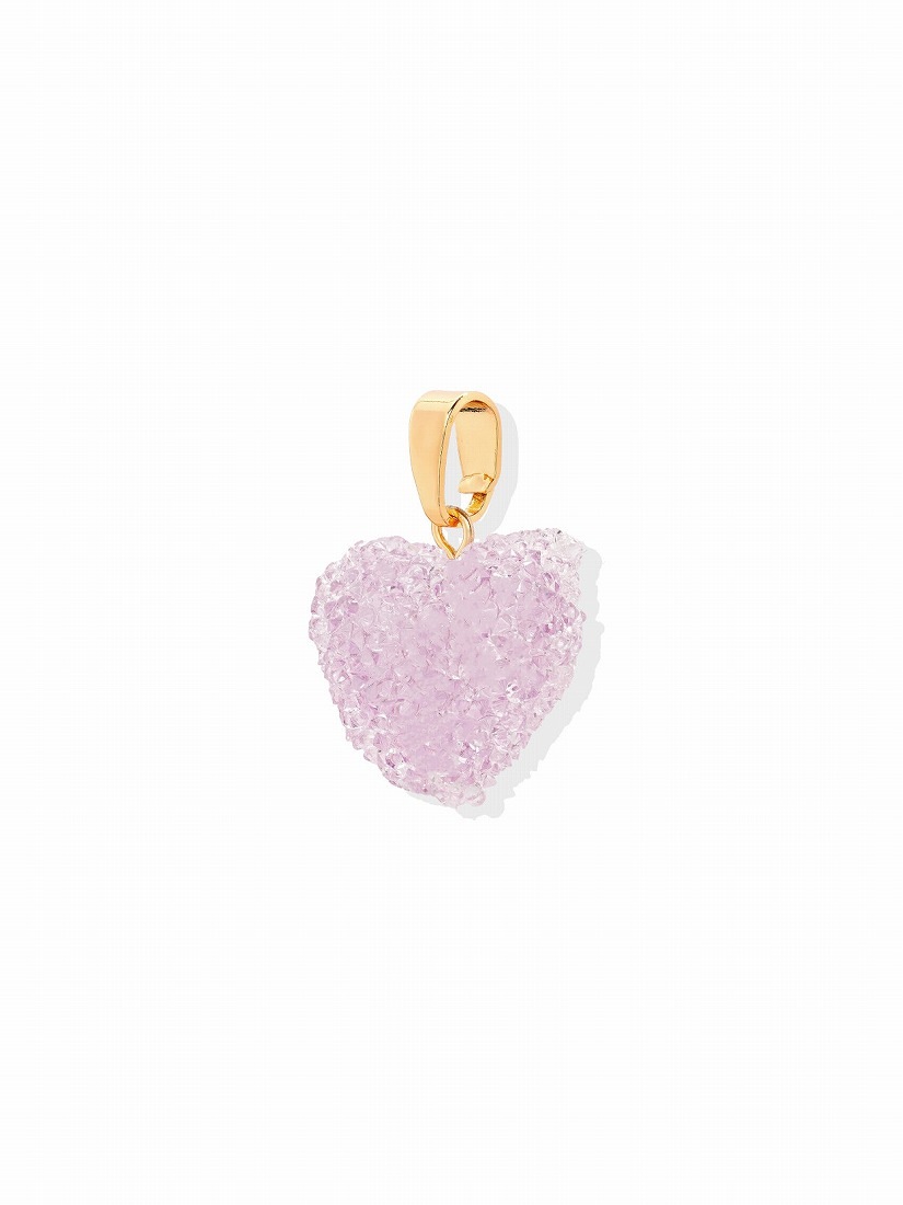 Crystal Haze Jewelry】Jelly Heart ペンダント - Classic connector