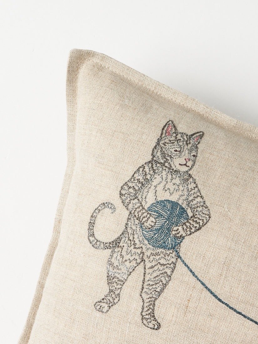 クッションカバー 30x30 Playful cats（クッション）｜H.P.FRANCE公式 