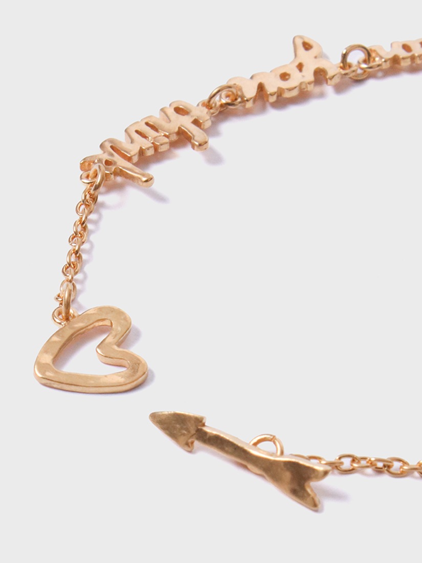 chigo》「I love you much more than you think」 Bracelet