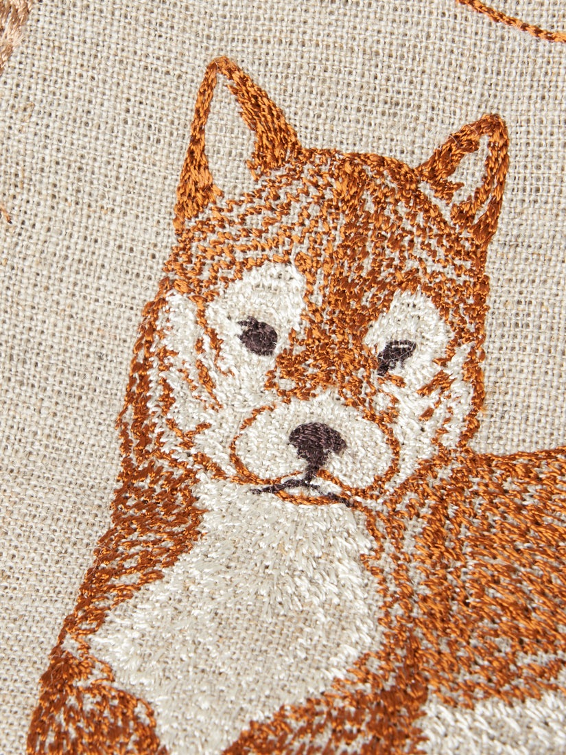 CORAL＆TUSK コーラルアンドタスク クッションカバー dog 犬 CORAL&TUSK [Dogs Pillow] 犬9匹 クッションカバー40x40cm
