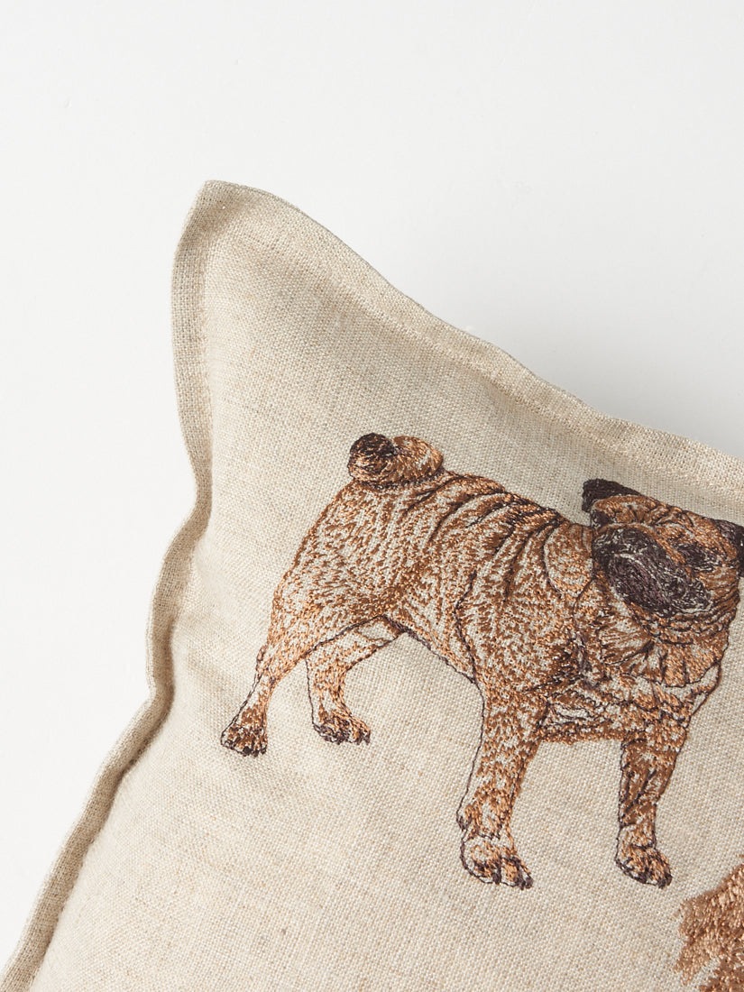 クッションカバー 30x30 Dogs and Toys（クッション）｜H.P.