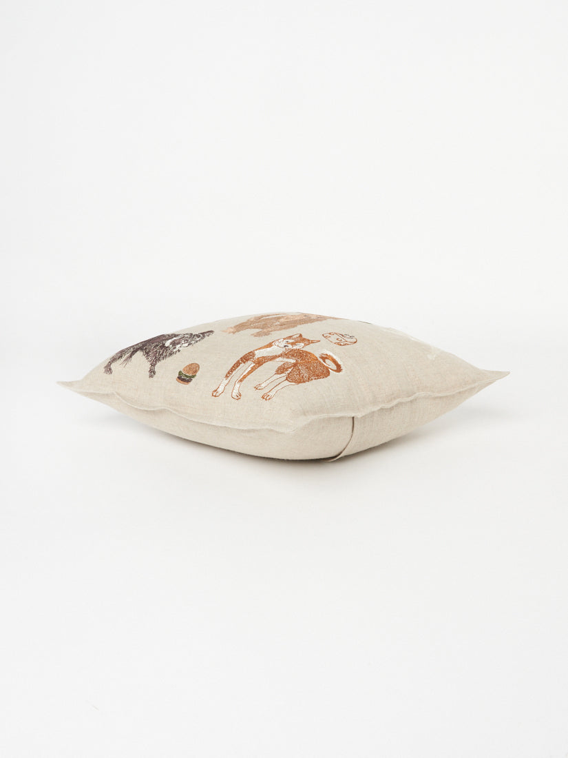 クッションカバー 30x30 Dogs and Toys（クッション）｜H.P.
