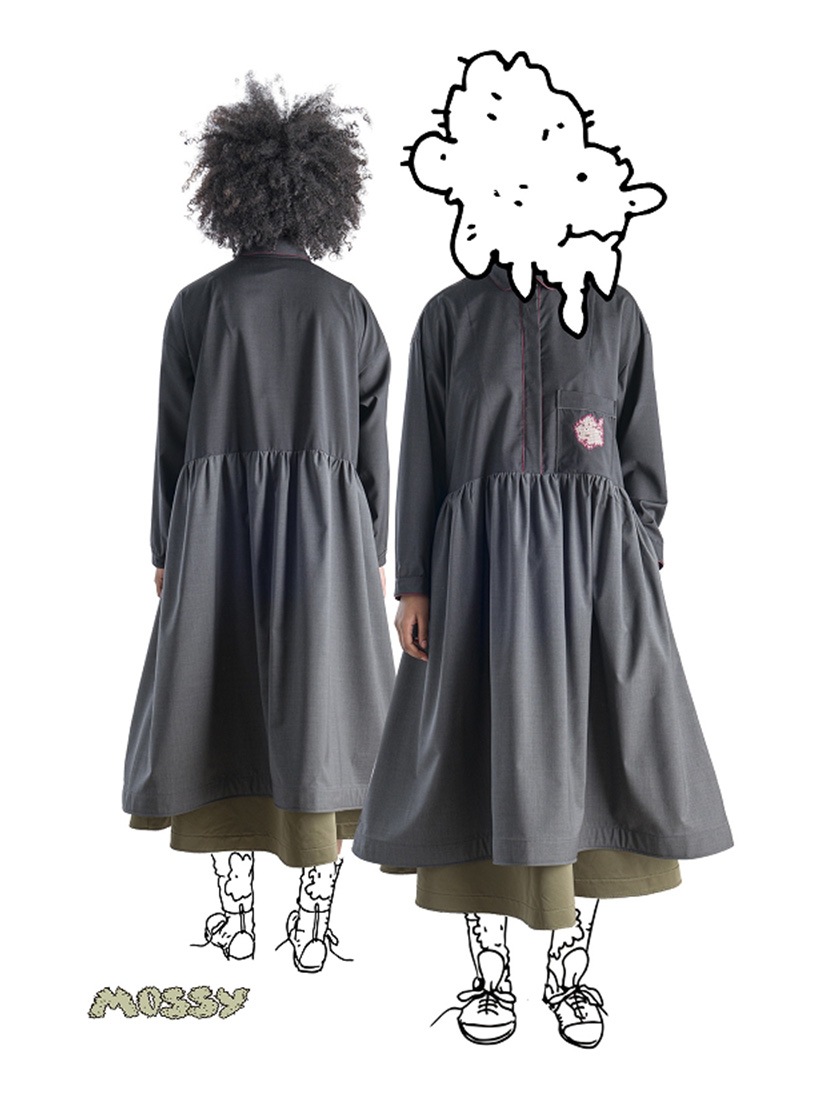 TAILORED WOOL ONE-PIECE（ワンピース）｜H.P.FRANCE公式サイト